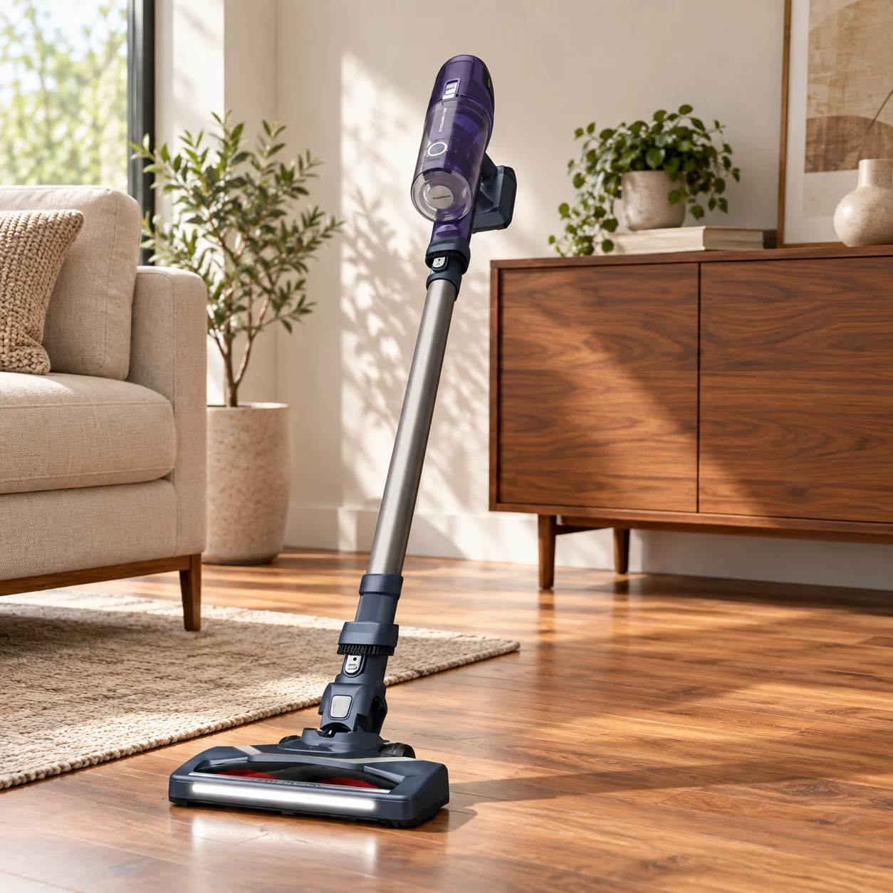 Mise en situation générée par IA du Rowenta X-Pert 6.60 RH6821WO dans un intérieur